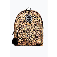 Image of Hype Leopard Pom Pom Backpack