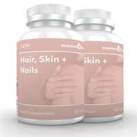 Image of Hair, Skin + Nails with Selenium, Biotin & Lutein + Vitamin C - 120 Capsules