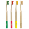 Image of F.E.T.E Bamboo Toothbrushes Stupendously Soft Set of 4