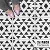 Aztec Tile Stencil - 12" (304mm) / 2 pack (2 stencils)