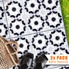 Tebessa Patio Stencil - Rectangle Slabs - 6x Small Pattern / 2 pack (2 stencils)