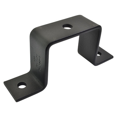 Ceiling Saddle Clamp For Suspending 48-50mm Bar - Black Finish