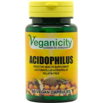 Vegan Supplement Store Vegan Acidophilus Probiotic Capsules | FREE Shipping