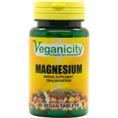 Vegan Magnesium 100mg Tablets &pipe; Vegan Supplement Store