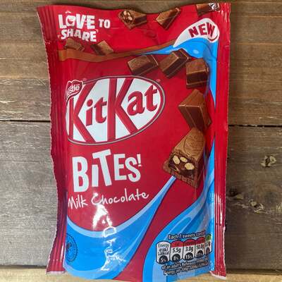 4x KitKat Bites Milk Chocolate Sharing Bags (4x90g)