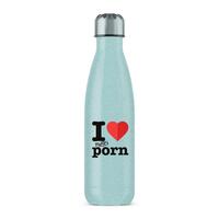 I Love Midget Porn Water Bottle
