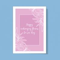Exchanging Flowers For Sex Day Greeting Card