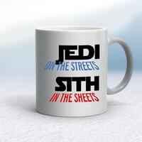 Jedi On the Streets Mug – Silver, 10oz