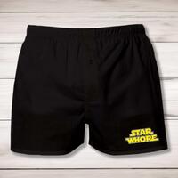 Star Whore Men’s Boxers – Black, Small