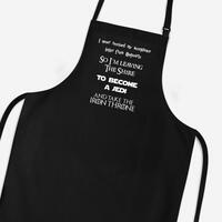 Take The Iron Throne Apron – Black, One