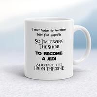 Take The Iron Throne Mug – White, 10oz