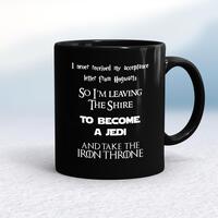 Take The Iron Throne Mug – Black/Black, 10oz
