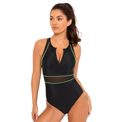 Pour Moi Energy Recycled Material High Neck Swimsuit