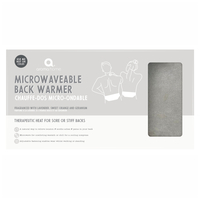 Image of Aroma Home Microwaveable Back Warmer - Grey