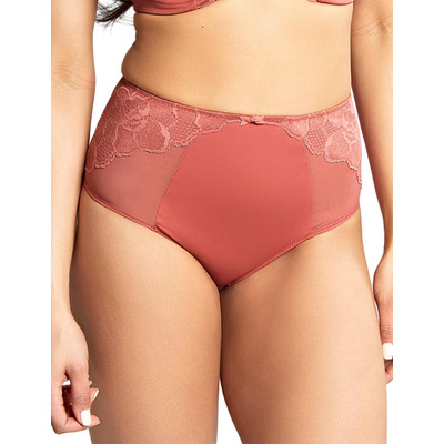 Panache Rocha Deep Brief - Garnet Rose