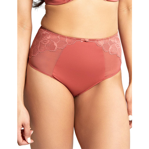 Panache Rocha Deep Brief - Garnet Rose