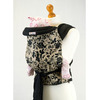Image of Palm and Pond Mei Tai Baby Sling -Black Floral on Tan
