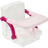 Image of Rotho Babydesign Kidskit Booster Seat, Foldable, Adjustable, Removeable Tray Pink