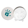 Image of Baby Art Round Gift Box with Plaster Cast for Baby Feet or Hands Magic Box