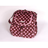 Image of Palm and Pond Baby Nappy Changing Bag - Stylish and Unique Designs (Design: Pink Spots)