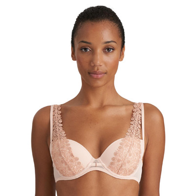 Marie Jo Danae Padded Plunge Bra - Pinot Rose - 32E
