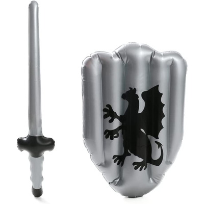 48cm Inflatable Knights Sword & Shield