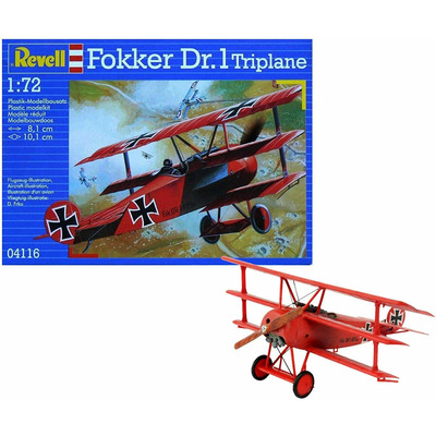 Revell Fokker Dr.1 Triplane Aeroplane Model Kit Scale 1:72