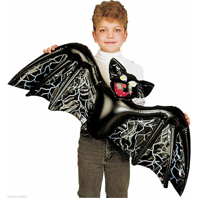 Giant 130cm Inflatable Vampire Bat Halloween Party Decoration