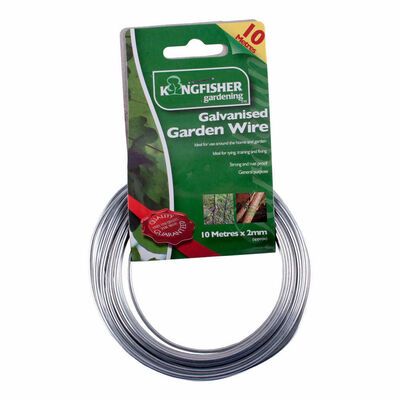 10m X 2mm Galvanised Rust Proof Garden Wire