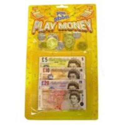 Children’s Kids Play Money Toy Pretend Fake Money £ Cash Notes Coins