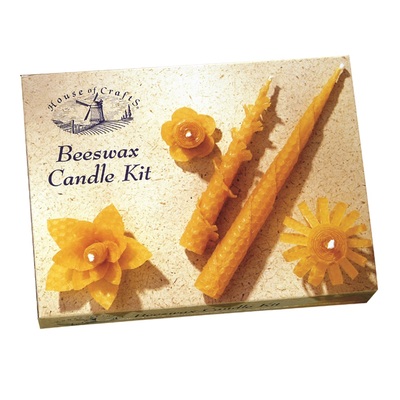 House Of Crafts Beeswax Candle Making Starter Kit
