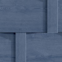 Image of Harrow Weave Wood Panel Wallpaper Blue Debona 6737