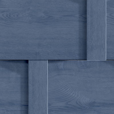 Harrow Weave Wood Panel Wallpaper Blue Debona 6737