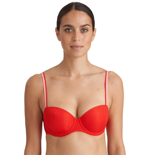Marie Jo Jude Padded Balcony Bra - Rouge