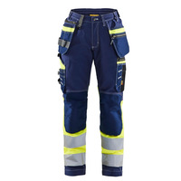 Image of Blaklader 7196 Womens Hi-Vis Stretch Trousers