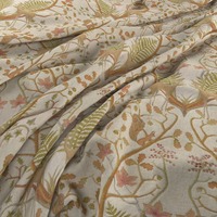Image of The Chateau By Angel Strawbridge A Woodland Trail Fabric Linen WOC/TRL/14000FA - By The Metre