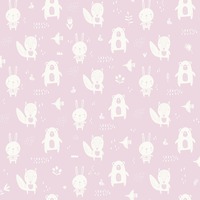 Image of My Kingdom Little Critters Pink Wallpaper Muriva L91303