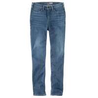 Image of Carhartt Womens Slim Fit Stretch Tapered Leg Jeans