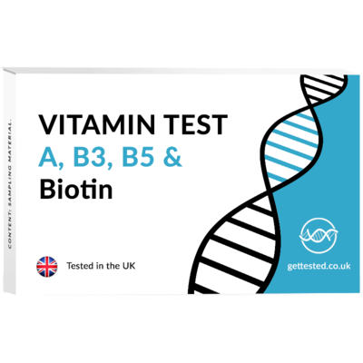 Vitamin Test (A, B3, B5 & Biotin)