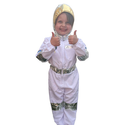 Girls Boys Dress Up Role Play Fancy Dress Costumes Ages 3-7 - Astronaut - 5-7 years