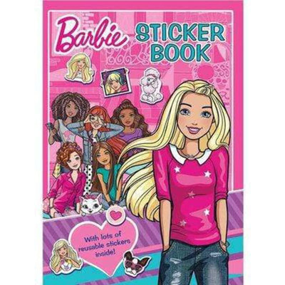 Girls Barbie Movie Sticker & Colouring In Activity Book