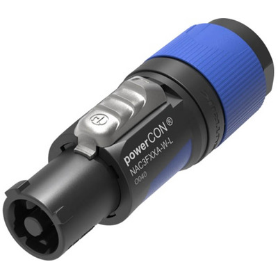 Neutrik NAC3FXXA-W-L PowerCON Power In Connector 10-16mm