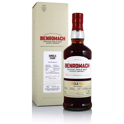 Benromach 2013 10 Year Old  First Fill Sherry Single Cask #253