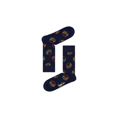 Happy Socks Lunch Time Sock - Blue - 3-7 (UK) 36-40 (EURO)
