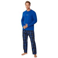 Image of Calvin Klein Modern Structure Long Pyjama Set