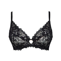 Image of Figleaves Isla Lace Plunge Bra