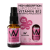 Image of Well.Actually. High Absorption Liposomal Vitamin B12 300-1200mcg Methylcobalamin Oral Spray Very Berry Flavour 25ml