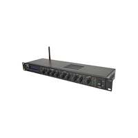 Image of Adestra MM3260 2x 60W 6-Channel Rackmount 1U Mixer Amp with USB/FM/BT