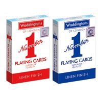 Classic Twin Pack Waddingtons Number 1 Playing Cards