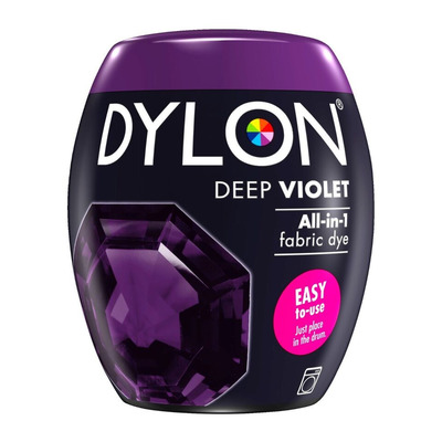 350g Dylon Fabric & Clothes Dye Machine Wash Pods - DEEP VIOLET (350g)